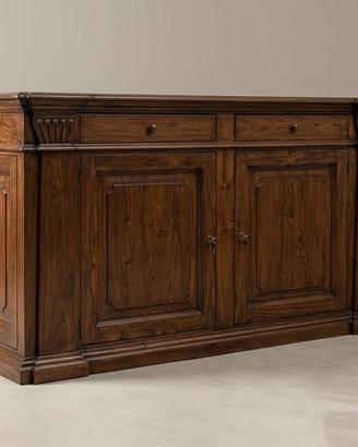 Credenza legno Massello Artigianale 2 cass. 4 ant