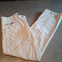 Pantaloni jeans lunghi uomo bianchi Terranova 46