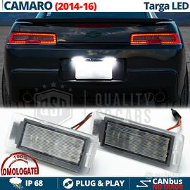 Luci TARGA LED Chevrolet CAMARO 5 Placchette 6500K