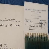 GADGET della corsa prova Locomotiva E444.001