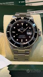 Rolex Sub Data 16610 Card RRR 2008 Revisione 2026
