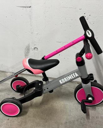 Triciclo 4 in 1 bimbi 1-3 anni