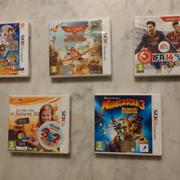 Lotto 5 giochi Nintendo 3ds