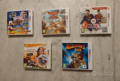 Lotto 5 giochi Nintendo 3ds