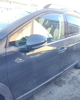 Porta anteriore sx nuda PEUGEOT 2008 HDI del 2016