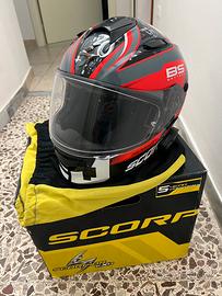 Casco moto integrale ScorpionEXO491 XS Quartararo