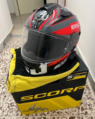 Casco moto integrale ScorpionEXO491 XS Quartararo