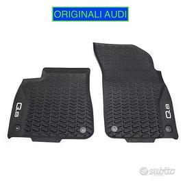 tappeti tappetini gomma audi q8 sq8 rsq8 originali