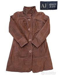 Cappotto AJ armani jeans marrone taglia L donna 44