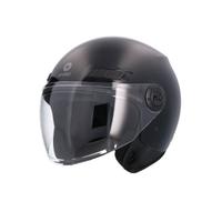 Casco jet Shiro nero lucido varie taglie