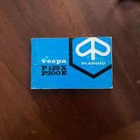 Libretto uso e manutenzione vespa P125X e