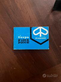Libretto uso e manutenzione vespa P125X e