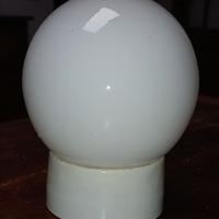 Lampadario a sfera in vetro