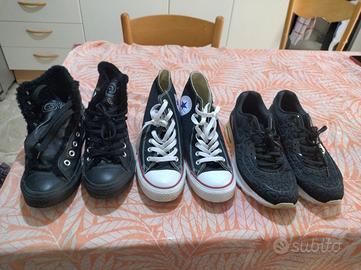 Stock lotto scarpe Nike e Converse numero 41