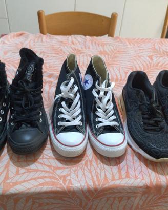 Stock lotto scarpe Nike e Converse numero 41