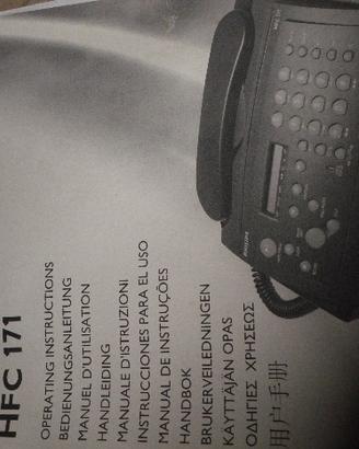 Telefono-Segreteria-FAX PHILIPS