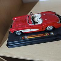 MODELLINO CHEVROLET CORVETTE 1957 Scala 1/24