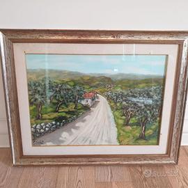 Quadro Pietro Sabbatini Olio su Tela - Paesaggio