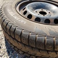 N.4 ruote invernali fiat panda