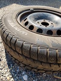 N.4 ruote invernali fiat panda