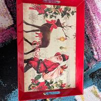 Vassoio a sfondo natalizio