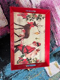 Vassoio a sfondo natalizio