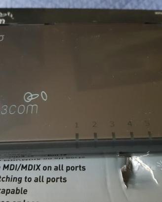 3com 3cfsu05 ethernet switch 5-port