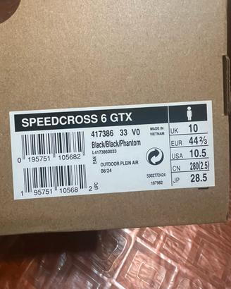 Scarpe Salomon speedcross 6 gtx 442/3
