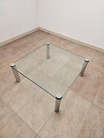 tavolino da salotto anni '70 vetro 