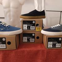 Scarpe uomo Element blu skate street topaz C3 nere