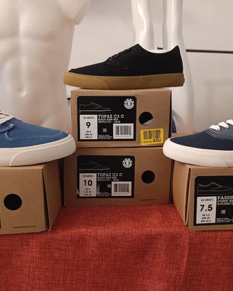 Scarpe uomo Element blu skate street topaz C3 nere