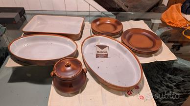Set Completo di Porcellana Da Fuoco Mancioli
