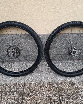 coppie cerchi mtb 27.5 freni disco