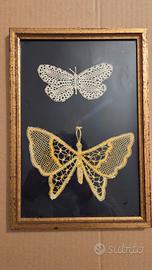 quadri ricamati a tombolo