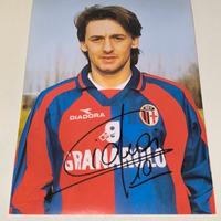Autografo Beppe Signori Bologna 1998