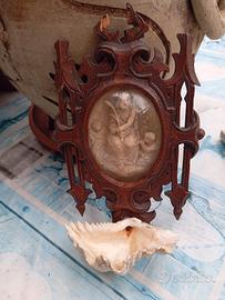 antica acquasantiera in schiuma di mare 