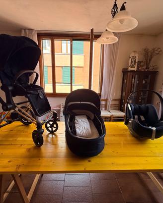 Trio cybex priam platinum telaio rosegold
