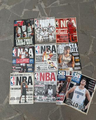 Lotto riviste NBA, American NBA e SuperBasket