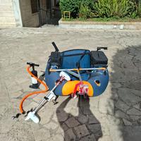Belly boat usato con motore 18lb staffa