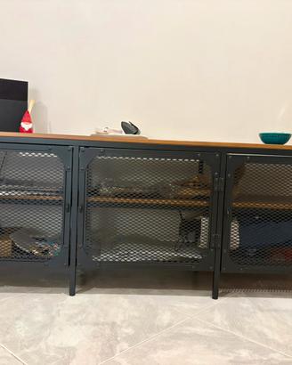 FJÄLLBO IKEA Mobile TV, nero, 150x36x54 cm