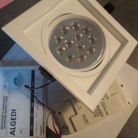 Faretto Led Bianco da Incasso 12 Led da 1 Watt