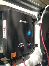 Scaldabagno a gas portatile con doccino Complux