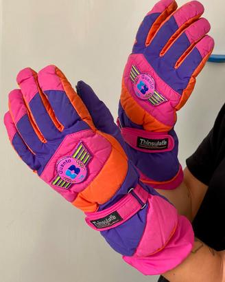 Guanti da sci vintage anni '90 3M Thinsulate