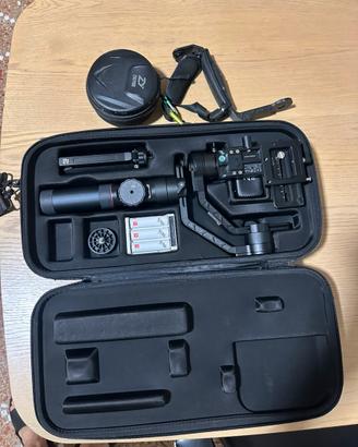 Stabilizzatore Zhiyun 2 + tutti gli accessori