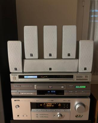 Home Theatre Yamaha HTR-5740 6.1/DVD-611/ST-500