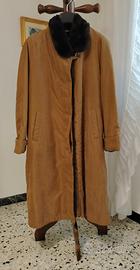 Cappotto vintage Arella interno pelliccia