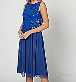 Luisa Spagnoli abito longuette di seta  T 42