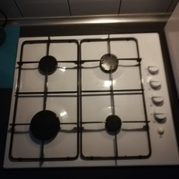 Piastra cottura a gas da incasso