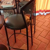 Sgabelli alti bar con tavolino