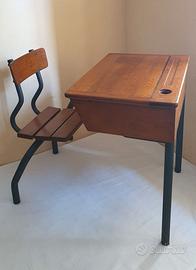 banco di scuola vintage